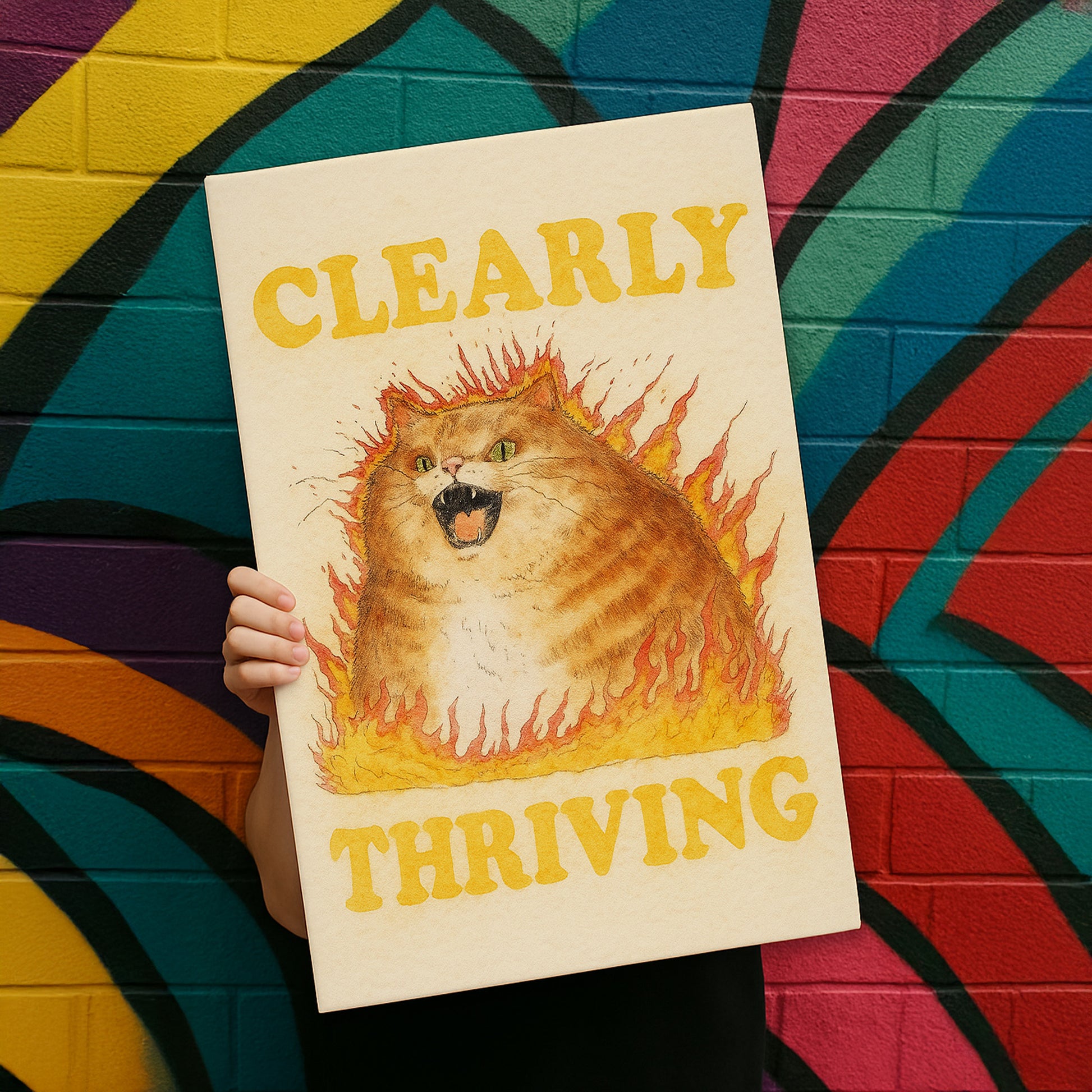 Clearly Thriving - Canvas