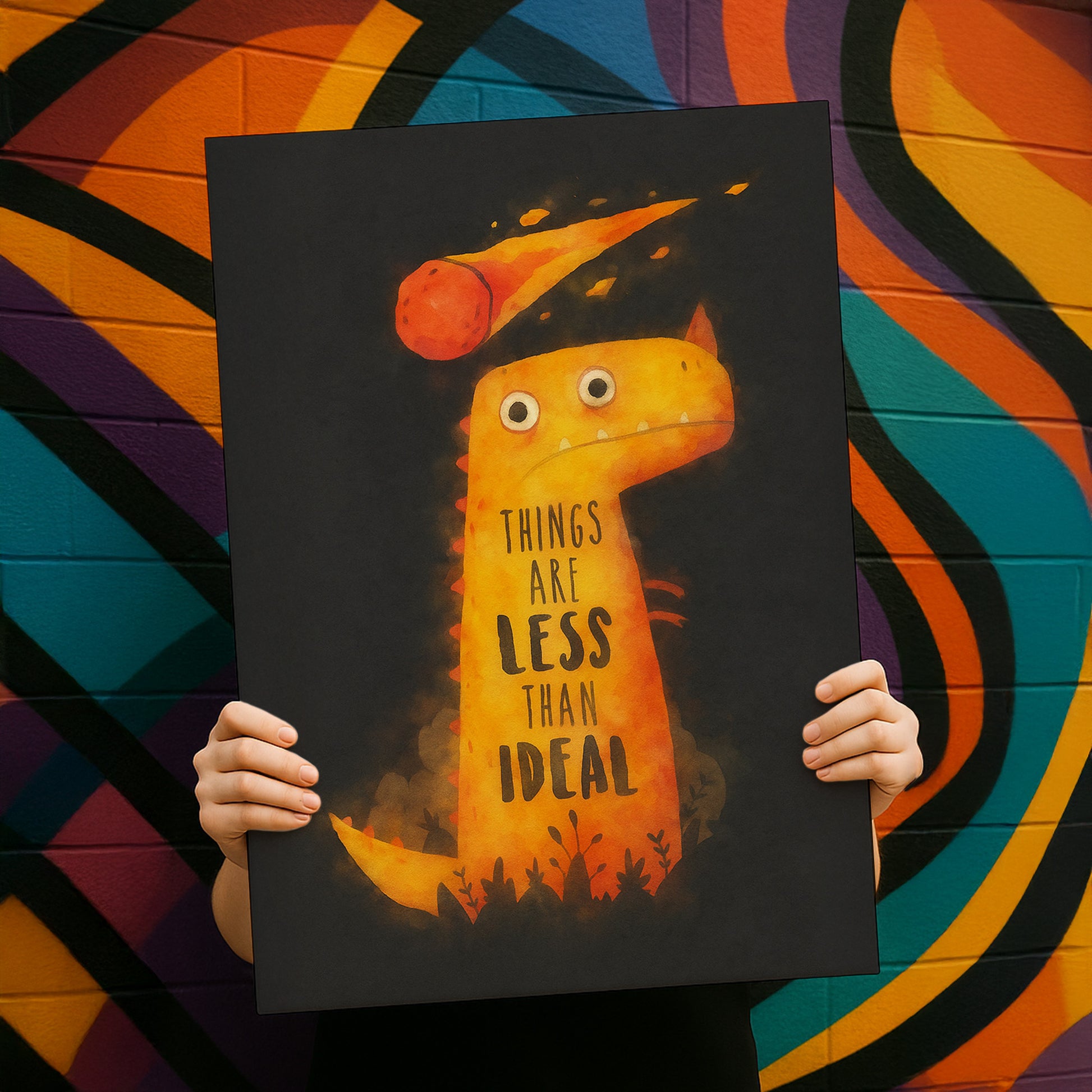 Less Than Ideal - Canvas